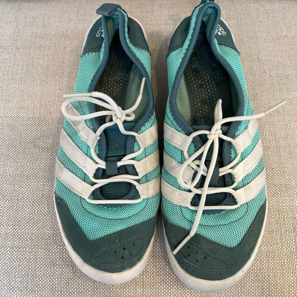 Adidas Climacool Boat Sleek Water Shoes, Size 8.5, Green